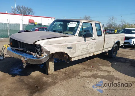 1997 Ford F-250 Xl из США, поврежденный, VIN 1FTHX25G1VEC11525